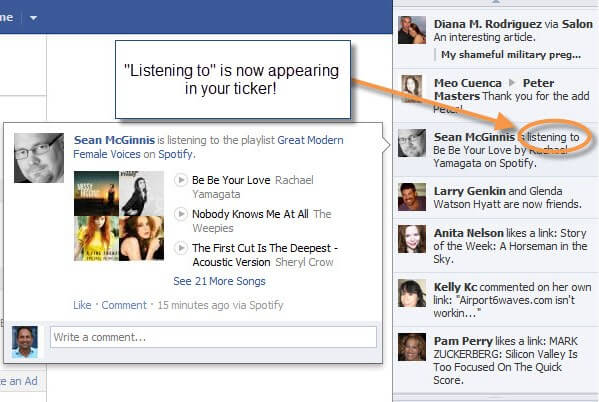 Пример отображения вовлечённости пользователей в Open Graph