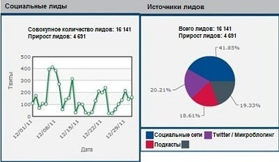Метрика "Лиды из социальных сетей"