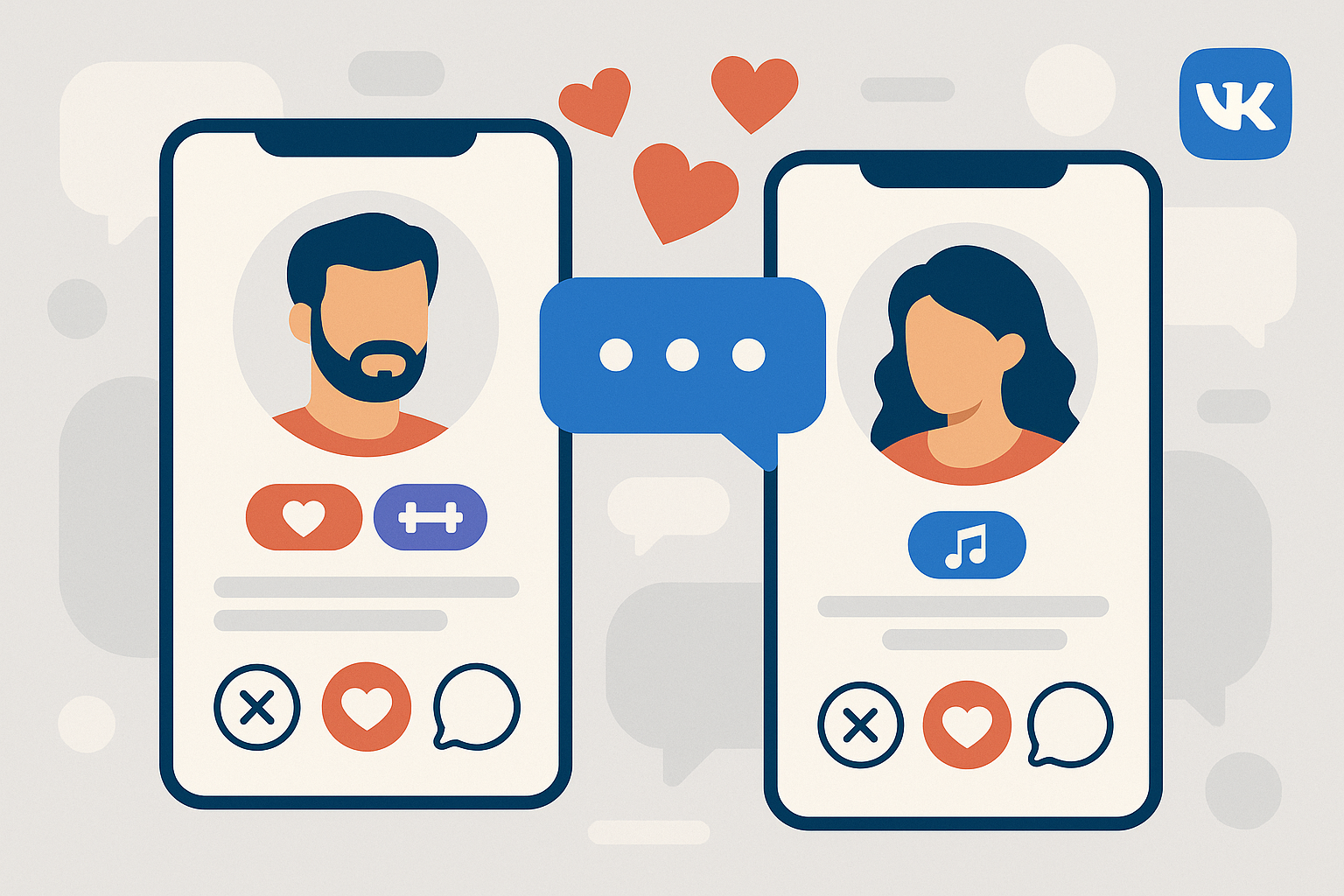 VK Знакомства: 194 млн мэтчей и 1,7 млрд сообщений – сервис подводит итоги 2025 года