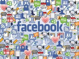 Инфографика: пользователи и бренды в Facebook