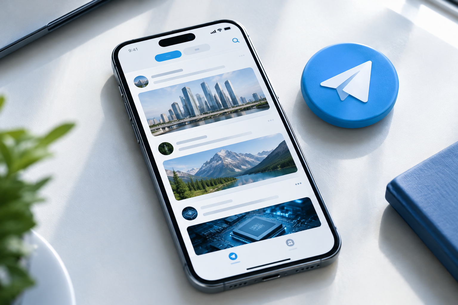 В бета-версии Telegram обнаружили новостную ленту с персональными рекомендациями