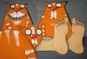 Вася Ложкин и его кошки