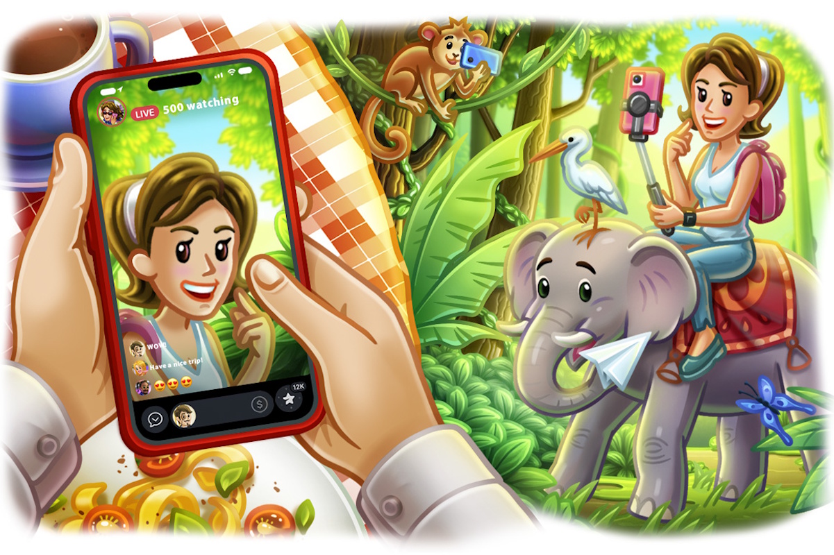 Telegram обновился: появились трансляции в историях, регулярные сообщения и аукционы подарков