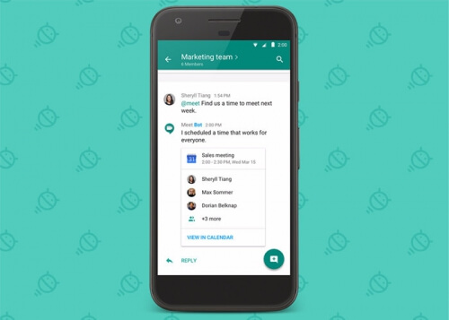 Google официально запустил корпоративный мессенджер Hangouts Chat