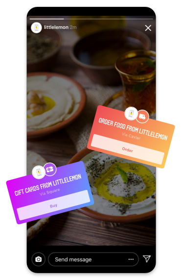 Instagram выкатывает новые CTA-стикеры