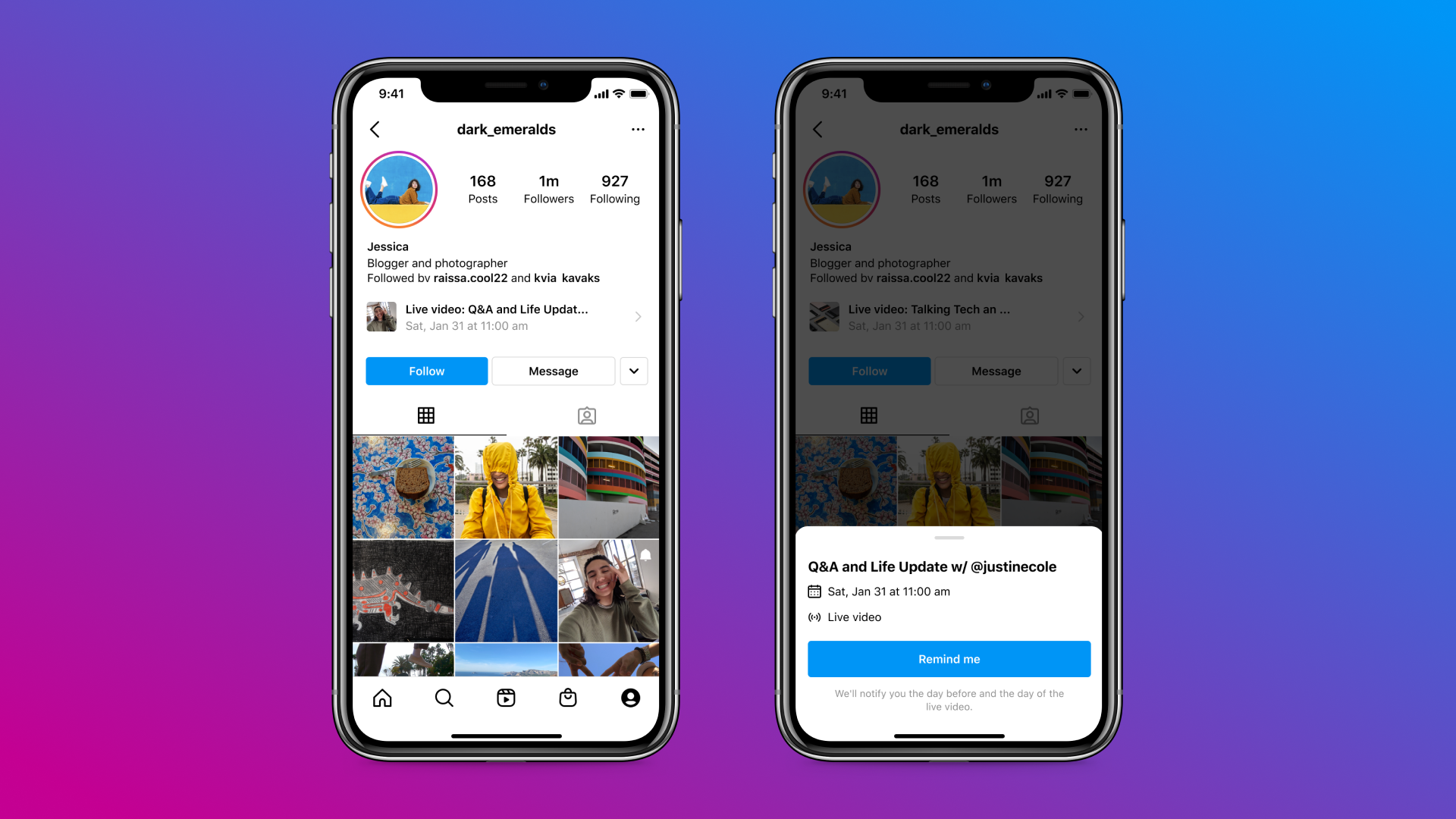 Instagram запустил новые напоминания о предстоящих прямых эфирах Instagram запустил новые напоминания о предстоящих прямых эфирах