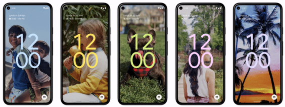 Персонализация в Android 12 Персонализация в Android 12