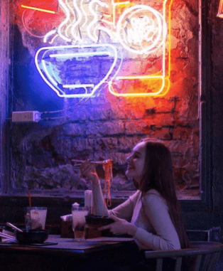 Неоновая вывеска