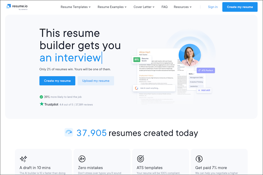 Resume.io