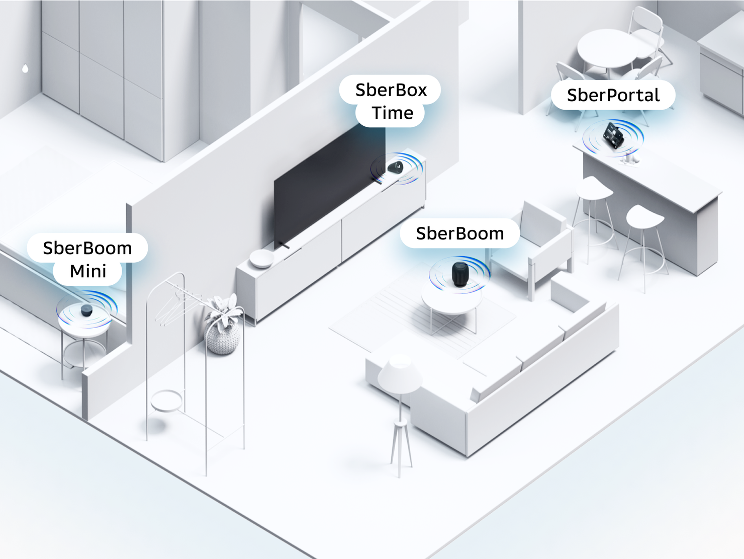 Колонки SberBoom оснащены функцией «детектор шума»
