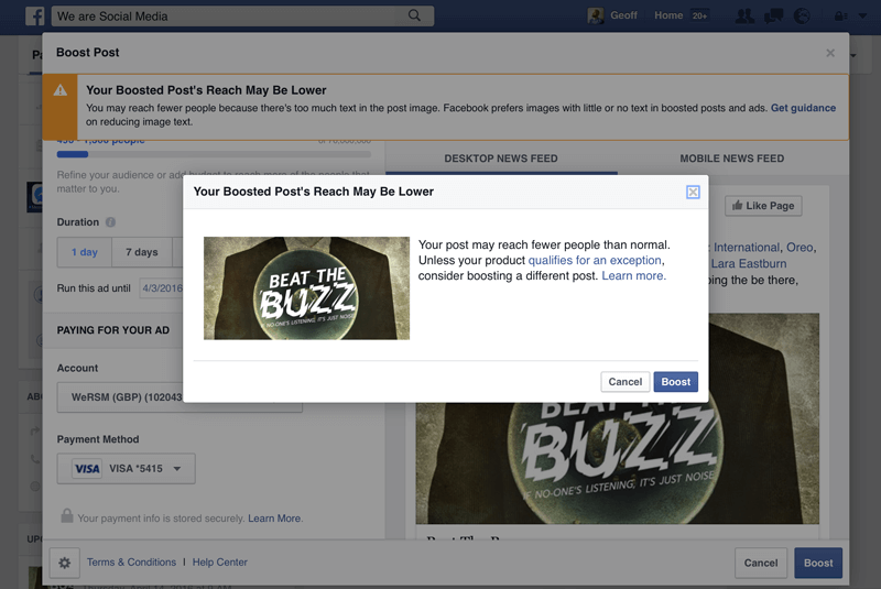 Facebook уходит от правила 20%