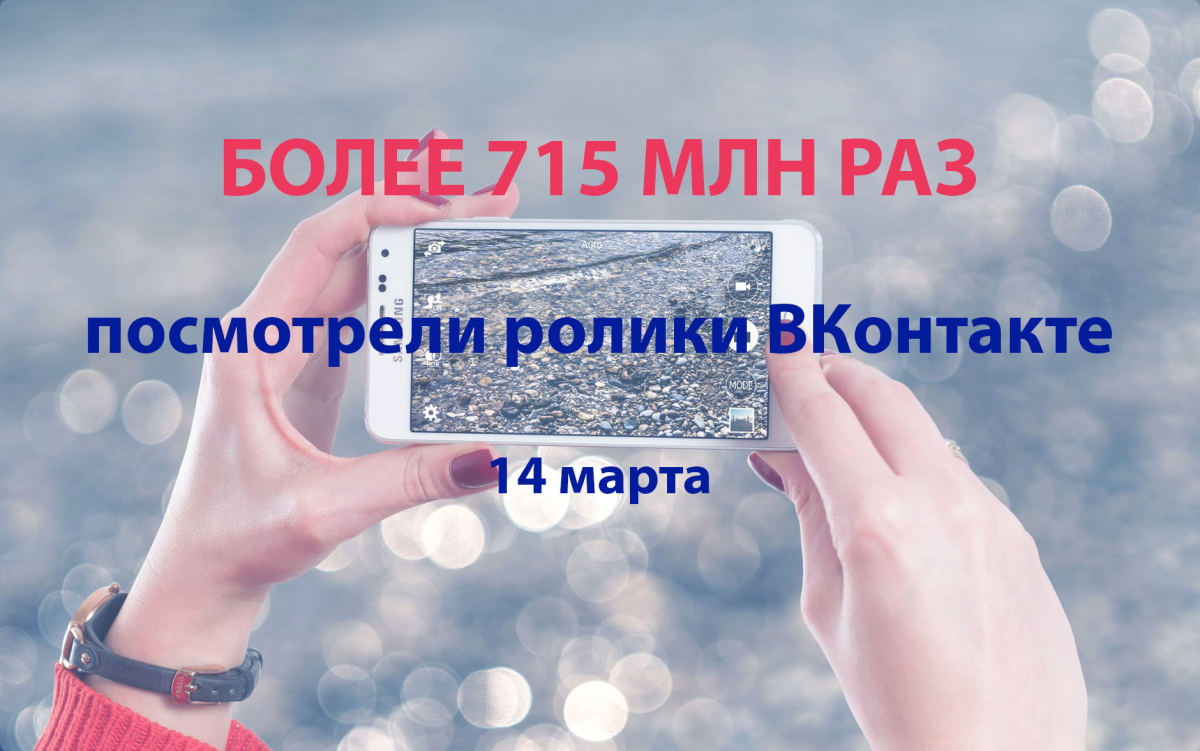 Рекордная активность аудитории ВКонтакте