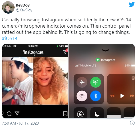 Пользователи Instagram пожаловались на включение камеры при просмотре ленты