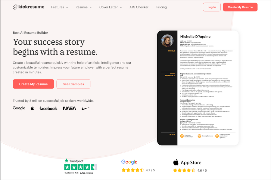 Kickresume