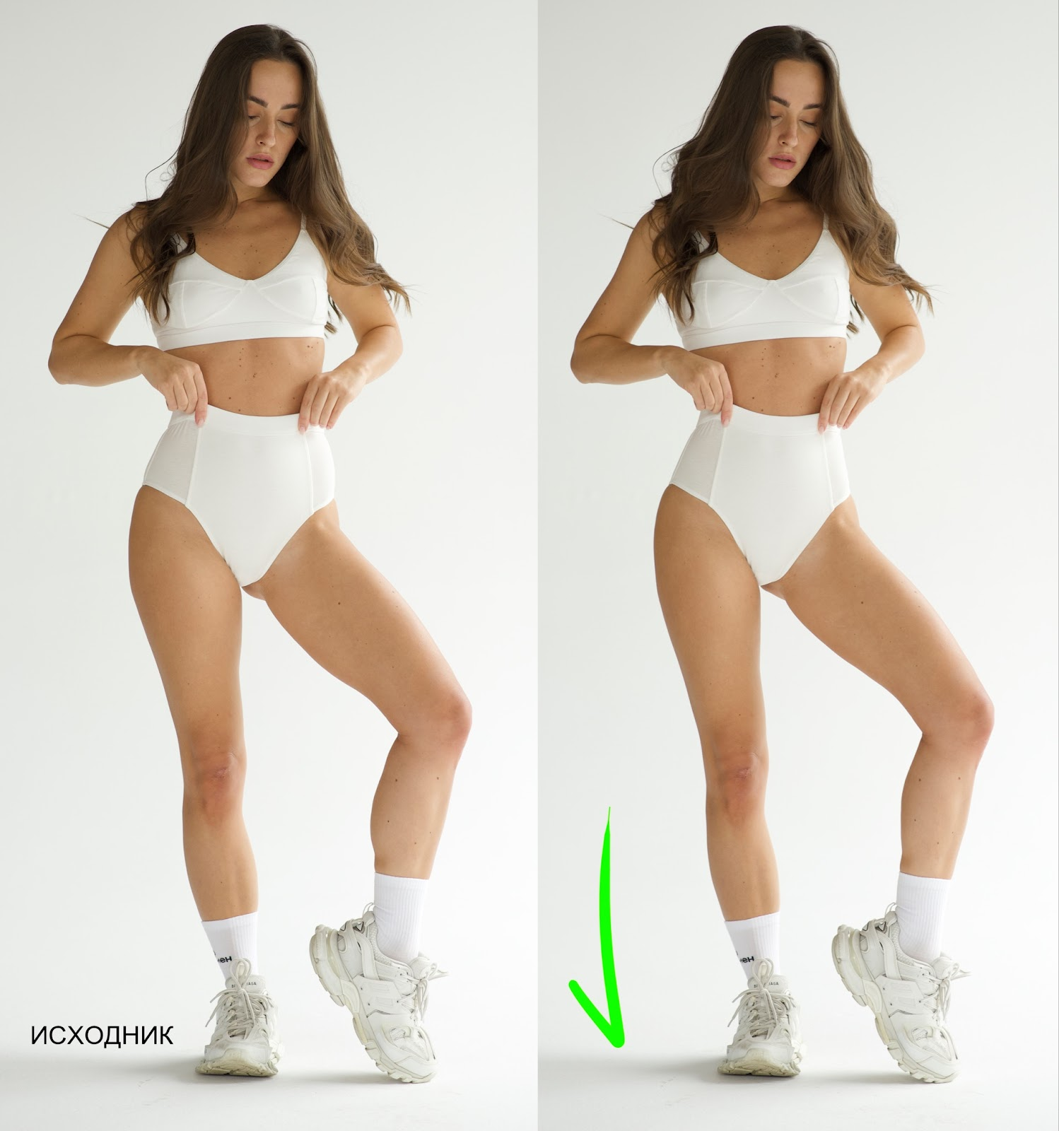 Ретушь Пример удачной ретуши