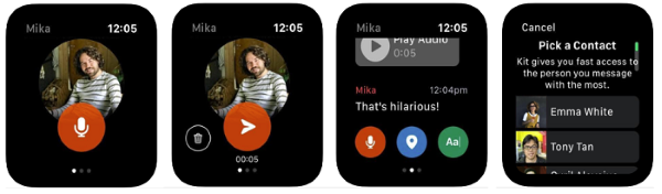 Facebook выпустил приложение для общения с важными людьми через Apple Watch Команда экспериментального подразделения NPE, входящего в состав Facebook, выпустила приложение Kit для часов Apple Watch