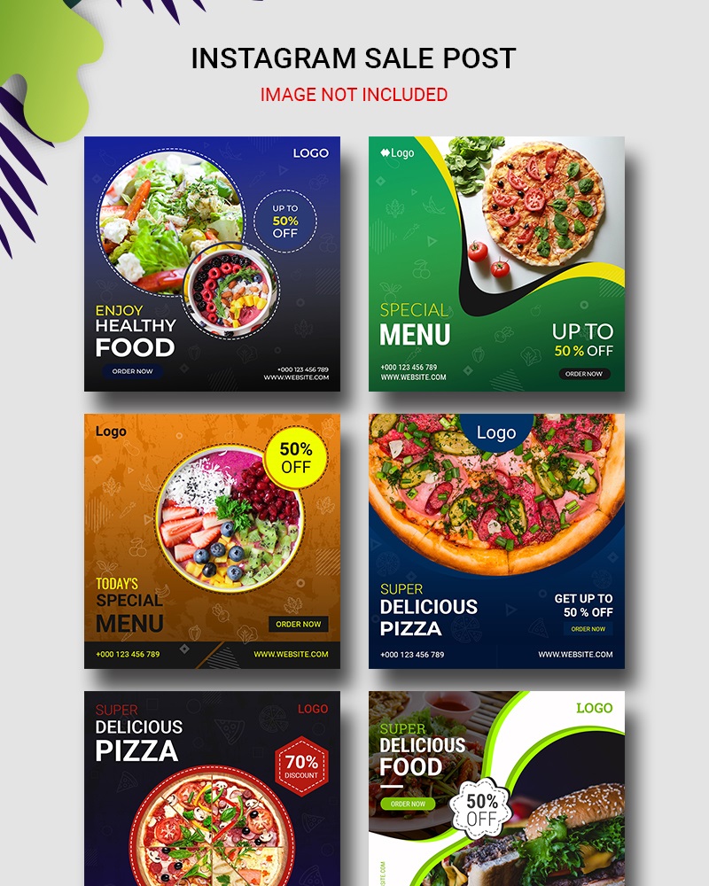 Instagram Sale Posts Social Media Instagram Sale Posts Social Media