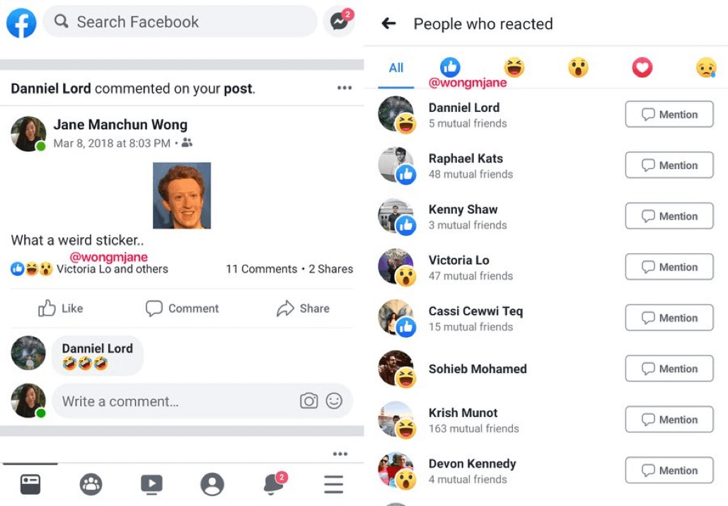 Facebook скроет лайки Facebook тестирует скрытие лайков и реакций