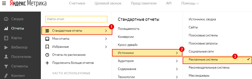 Отчет «Метки UTM» Отчет «Метки UTM»