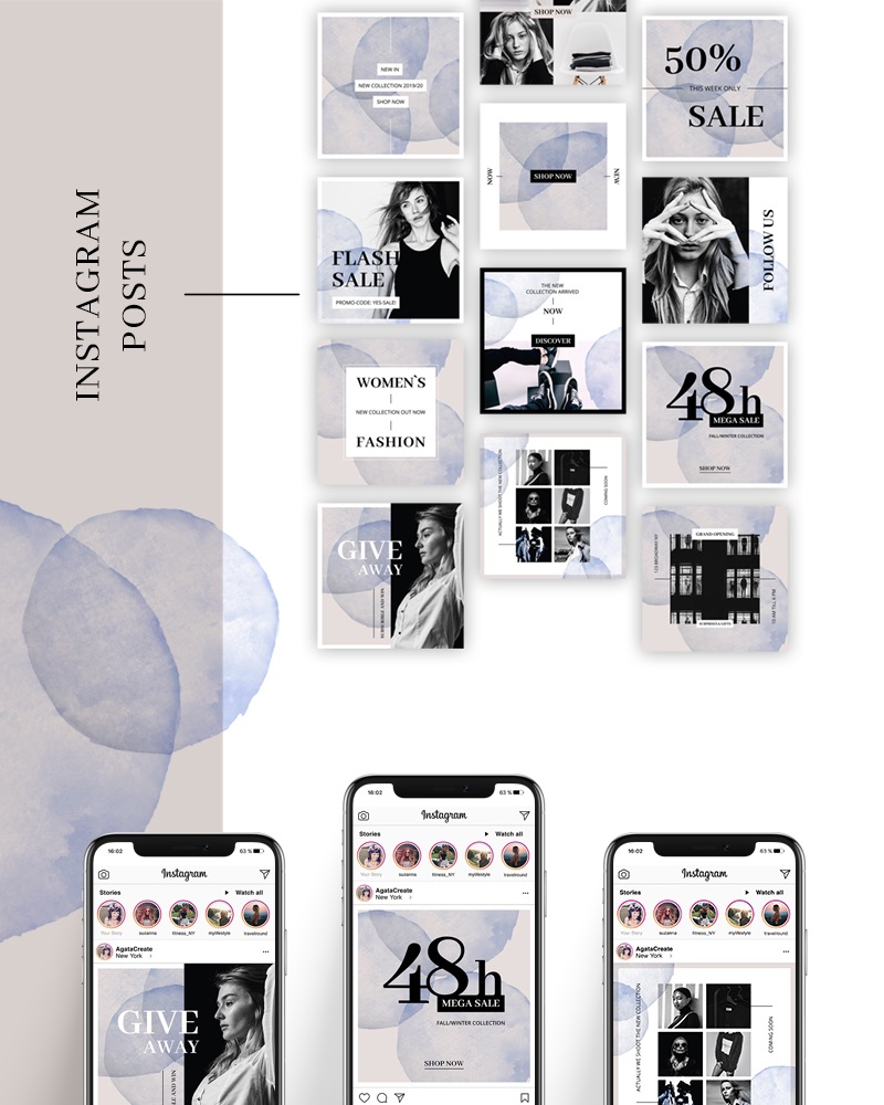 FASHION Instagram Posts Social Media FASHION Instagram Posts Social Media