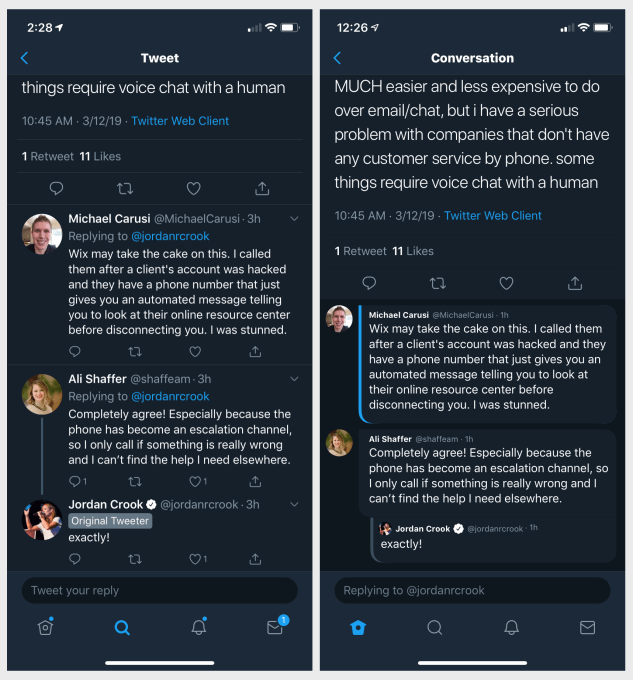 Twitter, приложение, обновление, дизайн