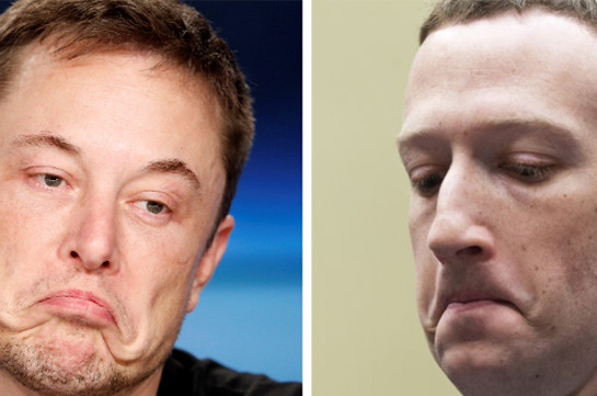 Цукерберг и Маск в один день потеряли $3 млрд из-за падения акций