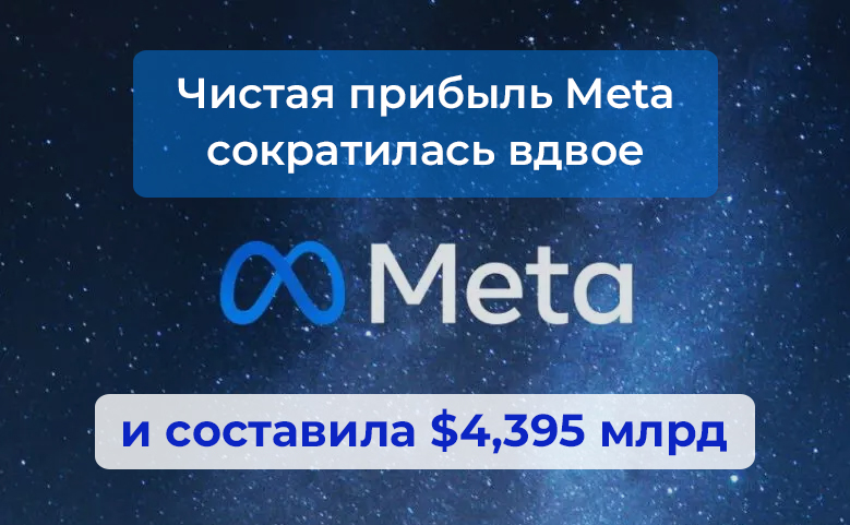 Чистая прибыль Meta
