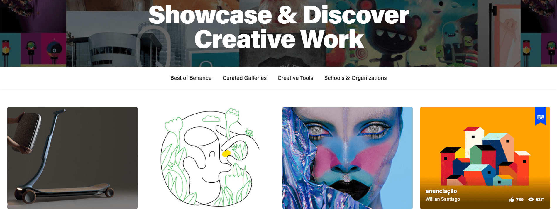 BEHANCE Сервис BEHANCE