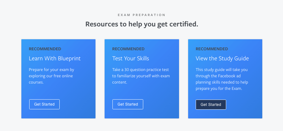 Facebook Blueprint: как подготовиться к экзамену Как подготовиться к экзамену Facebook Blueprint