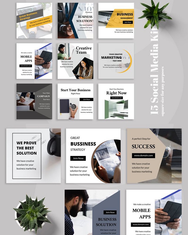 Hexa - Business Instagram Post Social Media Hexa - Business Instagram Post Social Media