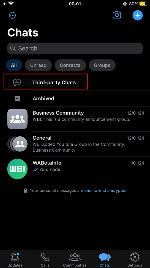 Сторонние чаты в Вотсап Сторонние чаты в Вотсап