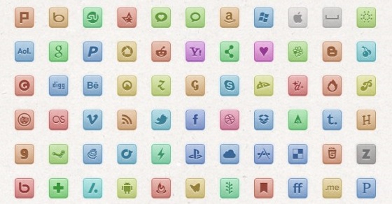 Vector Social Media Icons