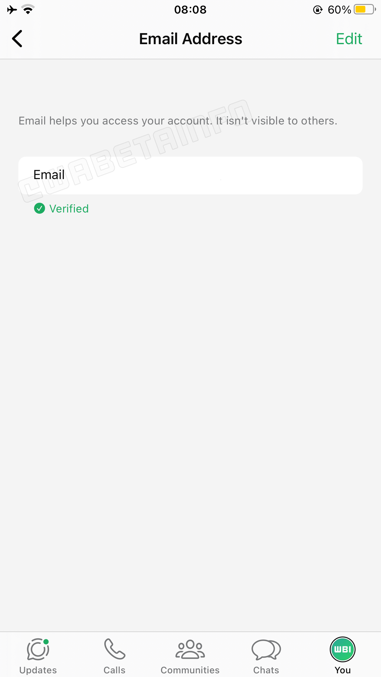 В WhatsApp появится авторизация по электронной почте