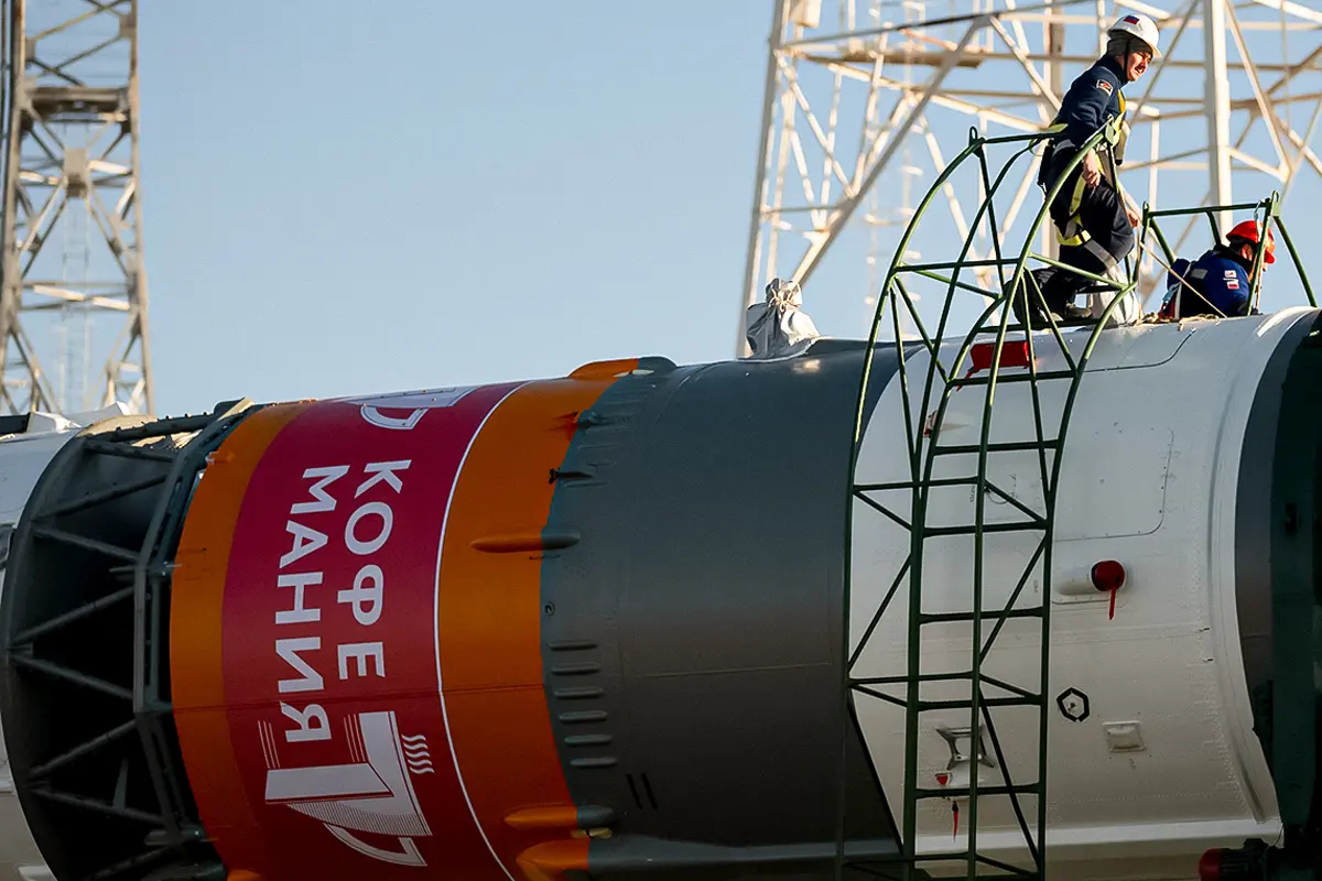 Первым брендом, купившим размещение на ракете Роскосмоса, стала Кофемания