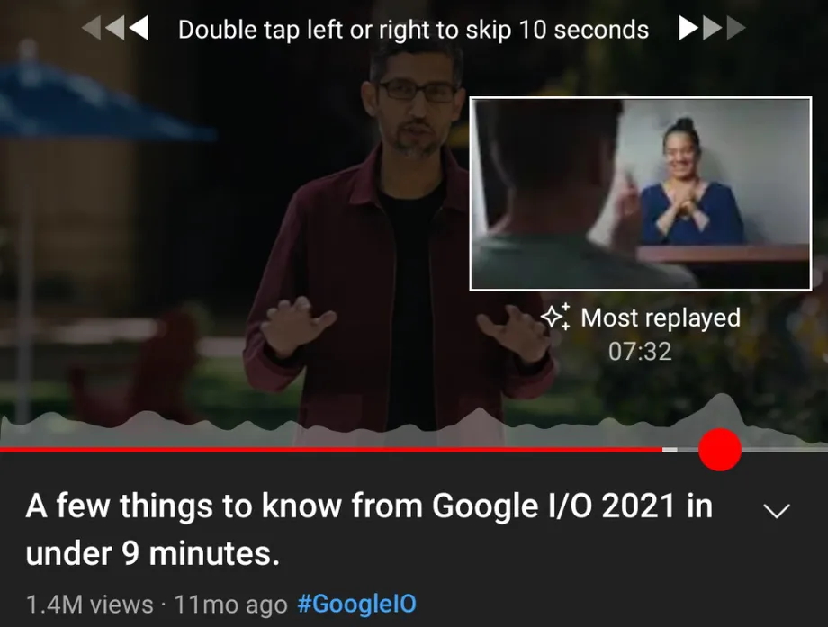 YouTube будет подсвечивать популярные фрагменты видео