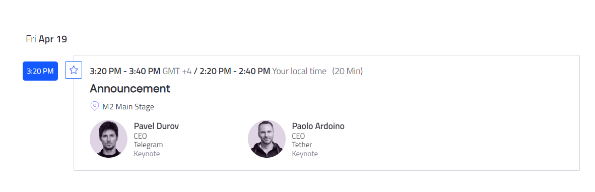 Павел Дуров_докладчик