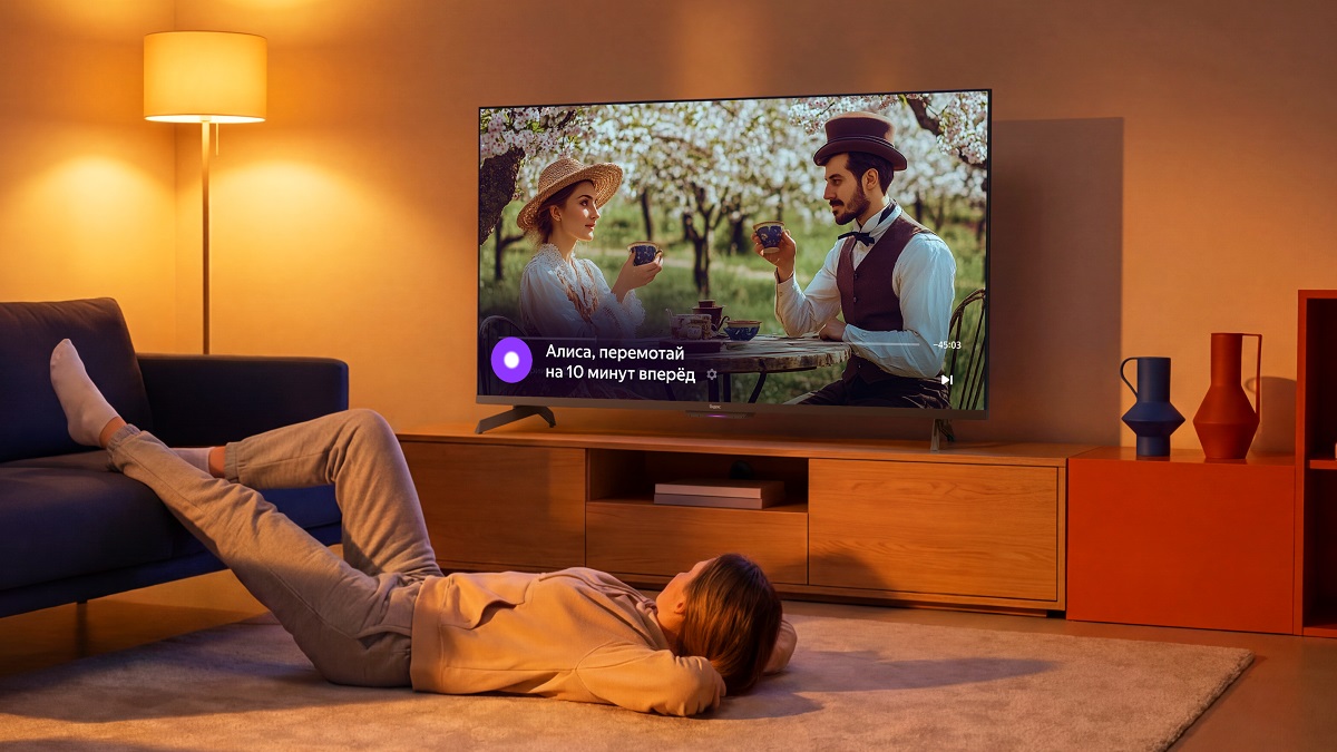 ТВ Станция MiniLED с Алисой