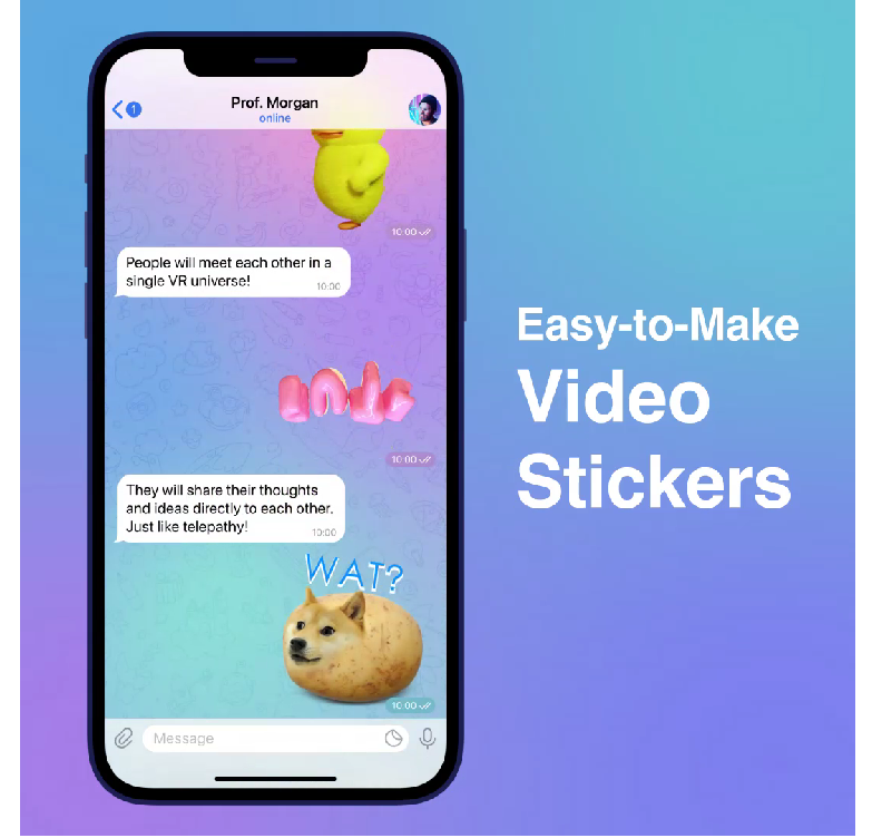 видеостикеры