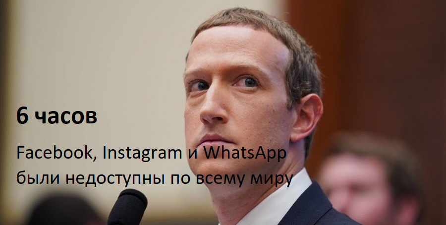Глобальный сбой Facebook