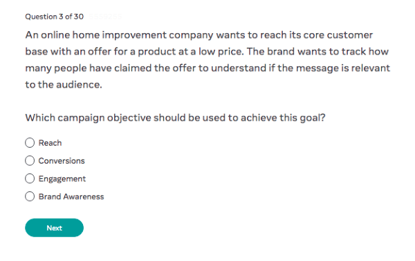 Тест по Facebook Как подготовиться к экзамену Facebook Blueprint