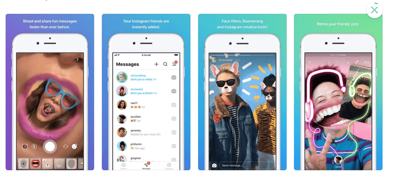 Instagram закроет тестирование отдельного приложения для обмена сообщениями