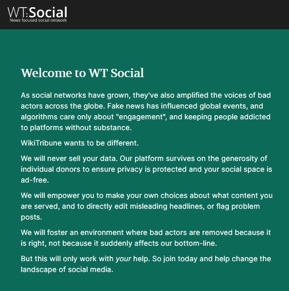 Сооснователь «Википедии» Джимми Уэйлс запустил социальную сеть WT: Social Проект WT: Social будет похож на «Википедию»